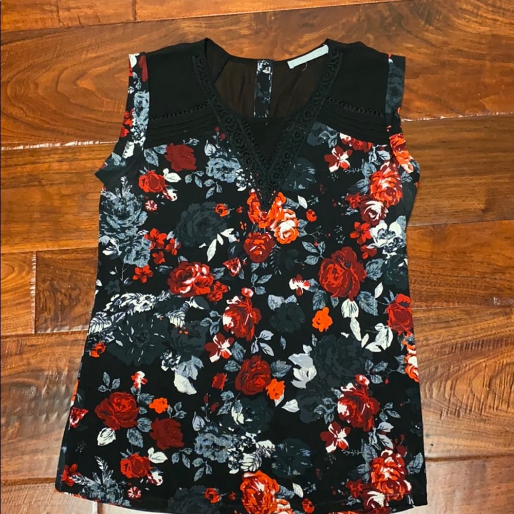 Daniel Rainn floral top